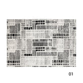 Classic Scandinavian 3D design Wilton woven carpet (Celluloid)